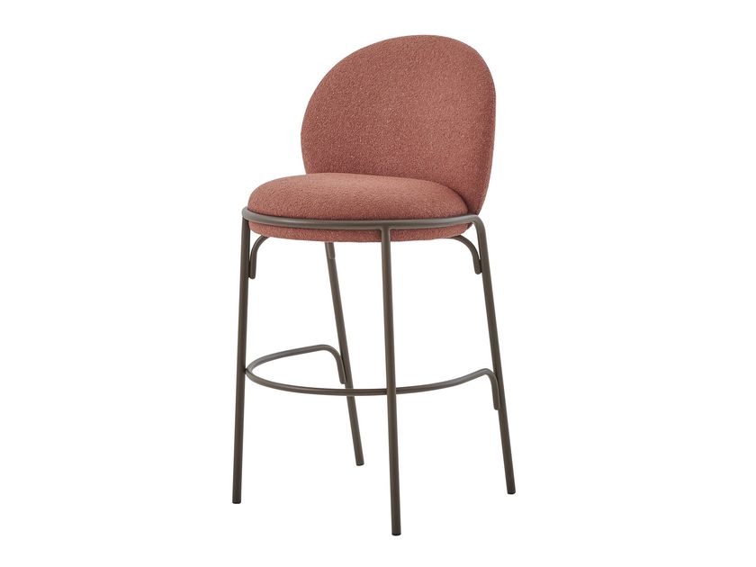 PARLA
OYSTER
Upholstered barstool with footrest