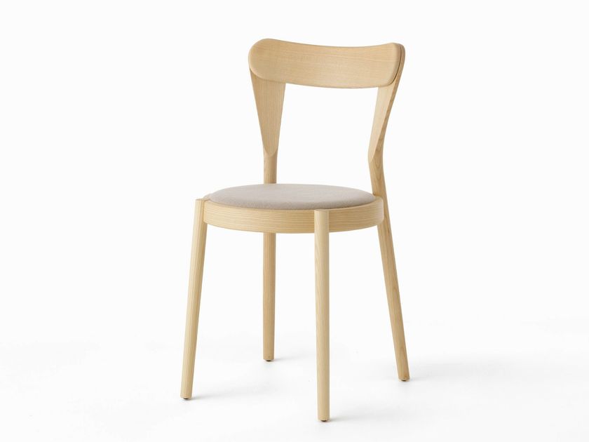 Passoni
PAGAIA TI
Solid wood chair with upholstered fabric seat