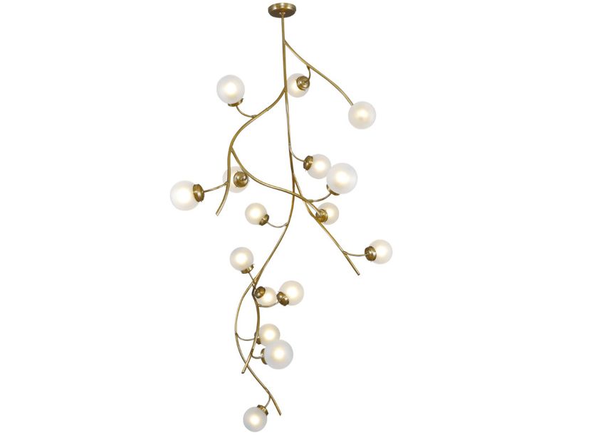 Patinas Lighting
PRIMAVERA 16
Handmade brass ceiling lamp