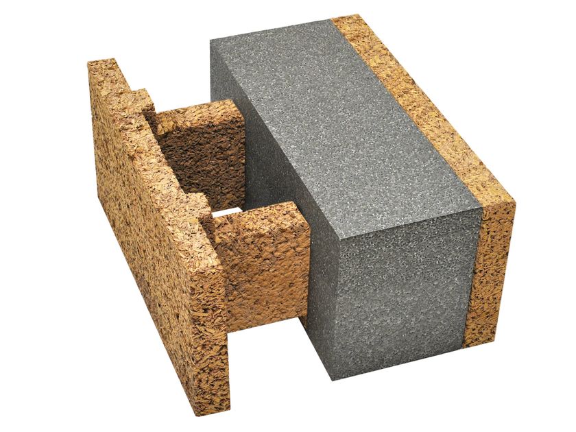 PAVERWOOD - Внешний masonry блок из древесно-бетона