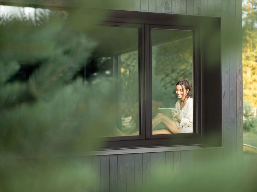 PB Finestre
FUTURA LEGNO ALLUMINIO
Window made of laminated wood with an external aluminum clad