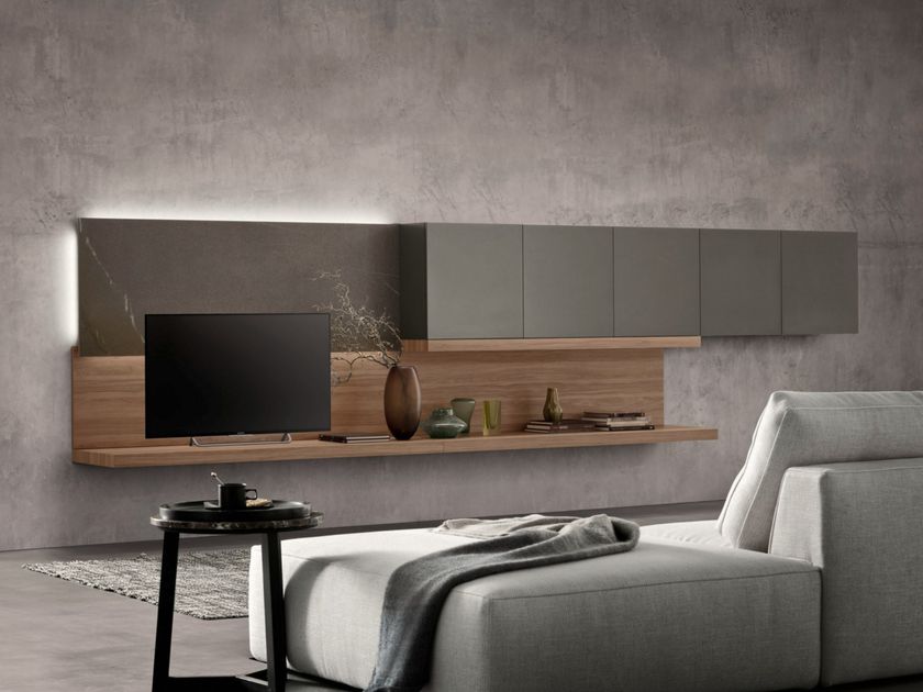 Pedini
AROMA 02
Wall-mounted TV cabinet with doors