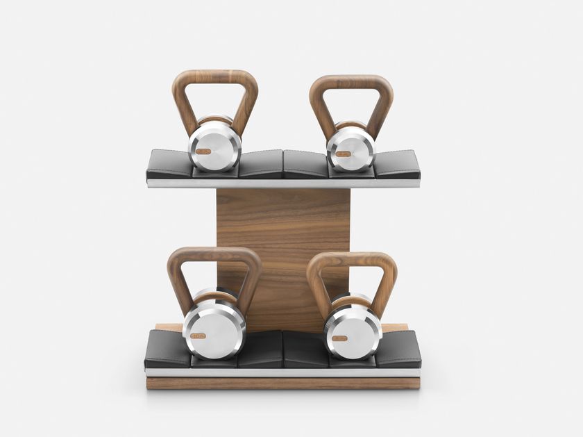 PENT.
LOVA LIGHT
Stainless steel and wooden kettlebells set