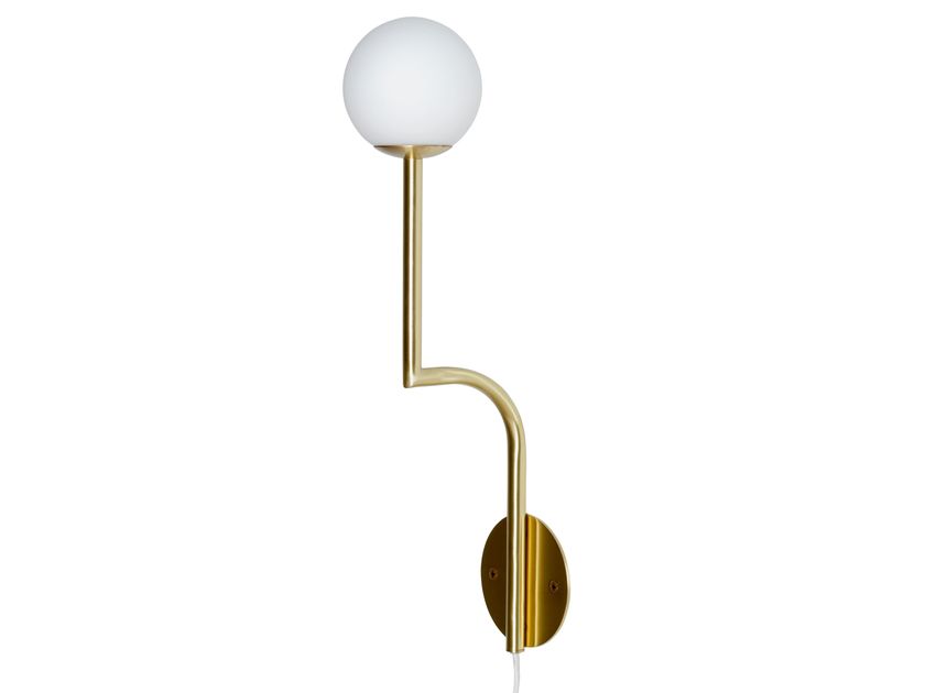 Pholc
MOBIL 46 CABLE
Wall lamp in metal and opal glass