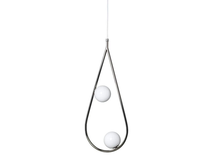 Pholc
PEARLS 65
Pendant lamp in metal and opal glass