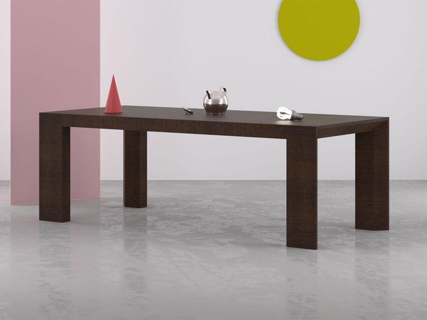 Piemy
DIMERO
Extending rectangular wooden table