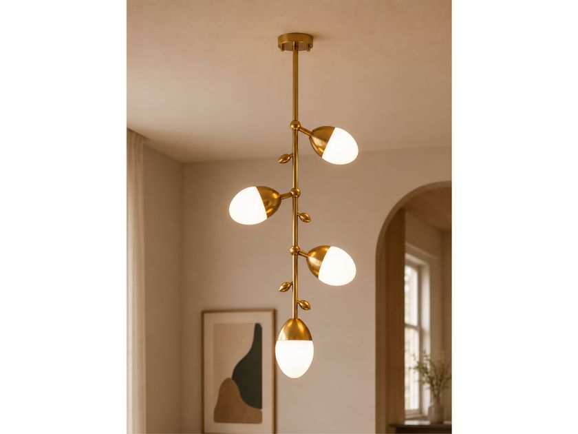 Pikart Lights
BURGEON 1
Metal and glass ceiling lamp