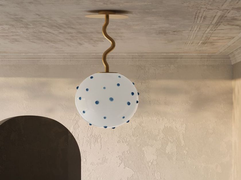 Pikart Lights
DEWLIGHT
Metal and glass ceiling lamp
