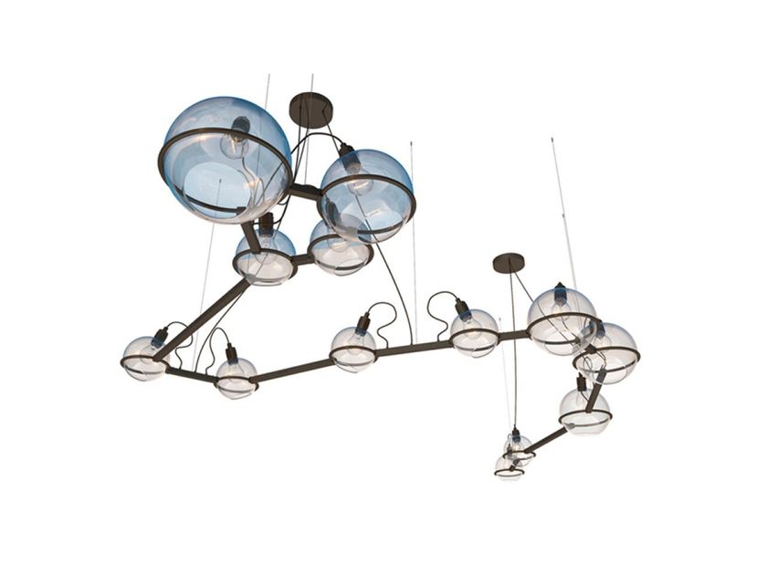 Pikart Lights
DRACO
Brass and glass pendant lamp