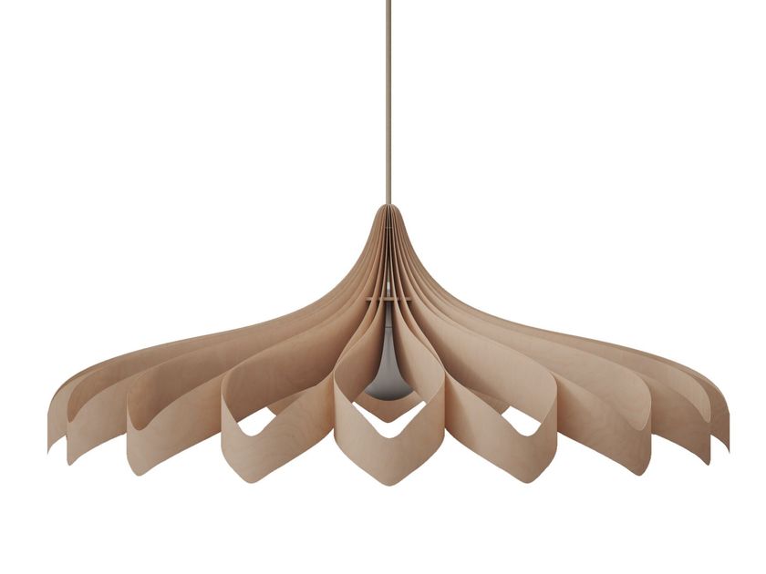 Pilke
DAISY PENDANT L
Handmade birch pendant lamp