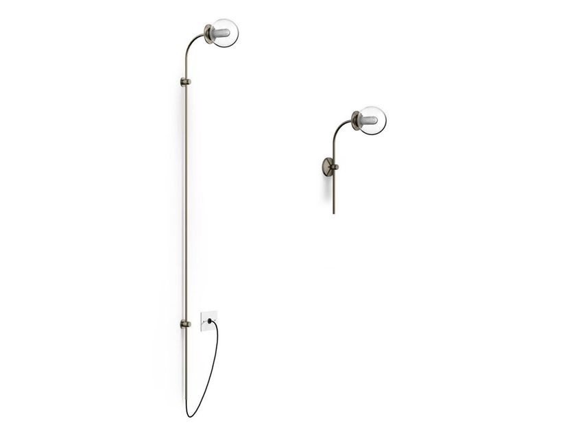 Platek
BALINA M
LED glass and steel outdoor wall lamp