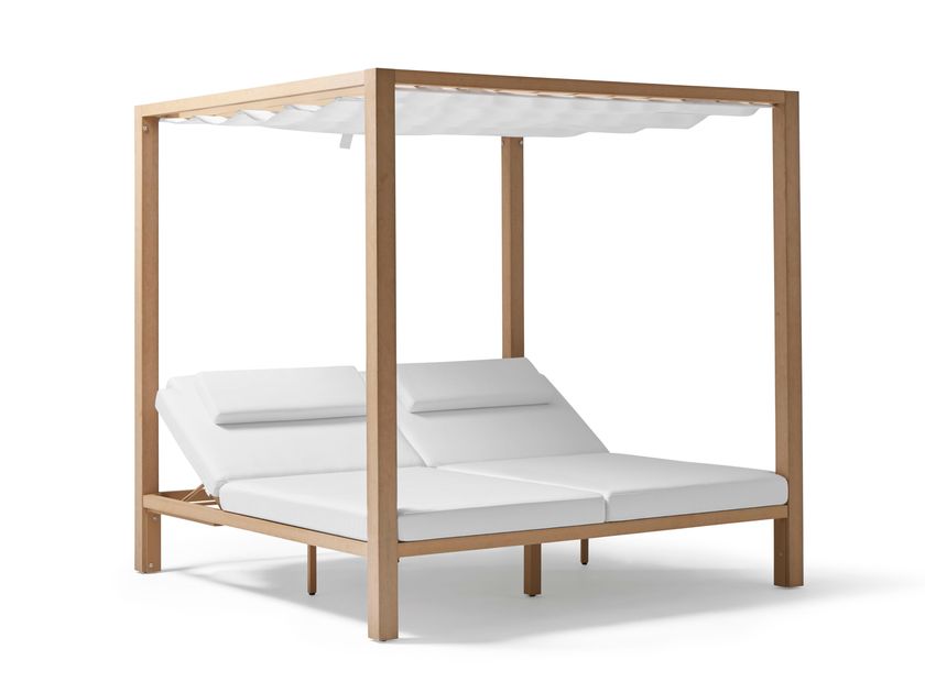 POINT
KAHN
Canopy TechTeak and fabric garden bed
