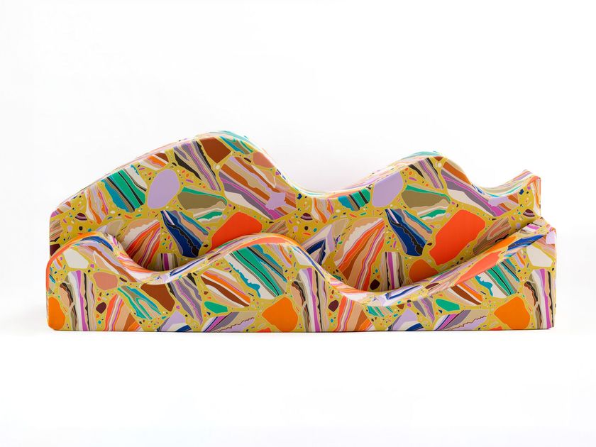 Poltronova
SUPERONDA + TERRAZZO
Fabric sofa