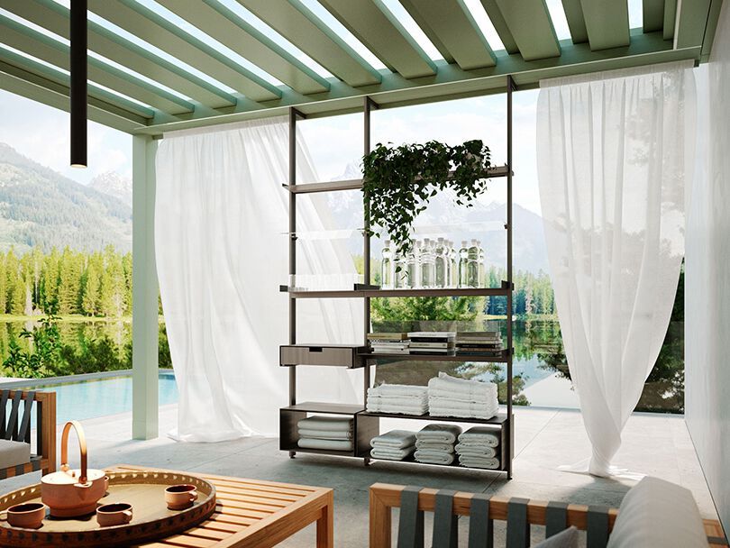 Pratic
MOD-LINES
Modular open aluminum system