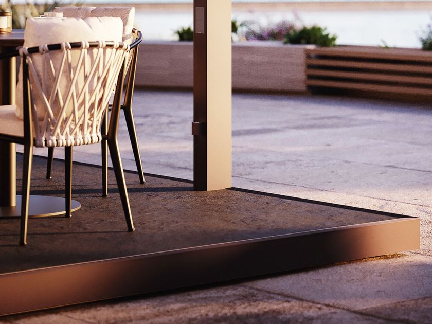 Pratic
SET
Aluminium platform for outdoors pergolas