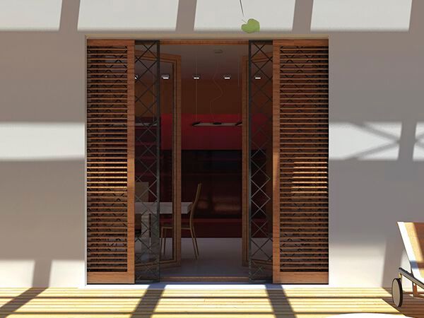 PROTEK®
DOUBLE GRIDSHUTTER
Subframe with double doors for security grille, for shutters