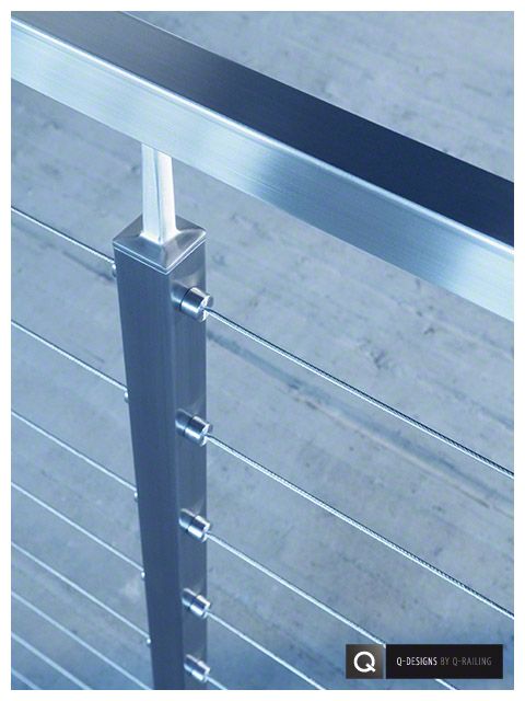 Q-RAILING ITALIA
SQUARE LINE 40x40
Stainless steel parapet