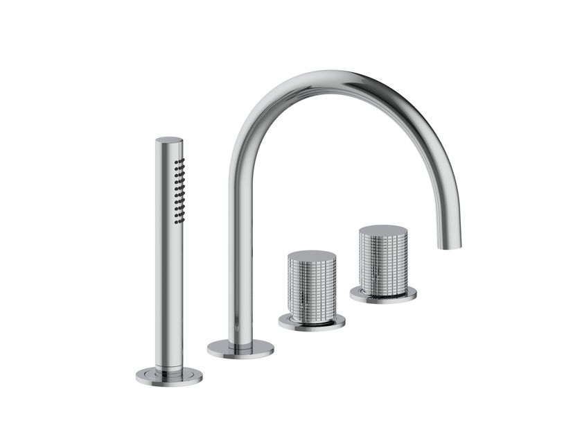 QD Magistro Lab
GRANO 6630277
4 hole bathtub set with hand shower