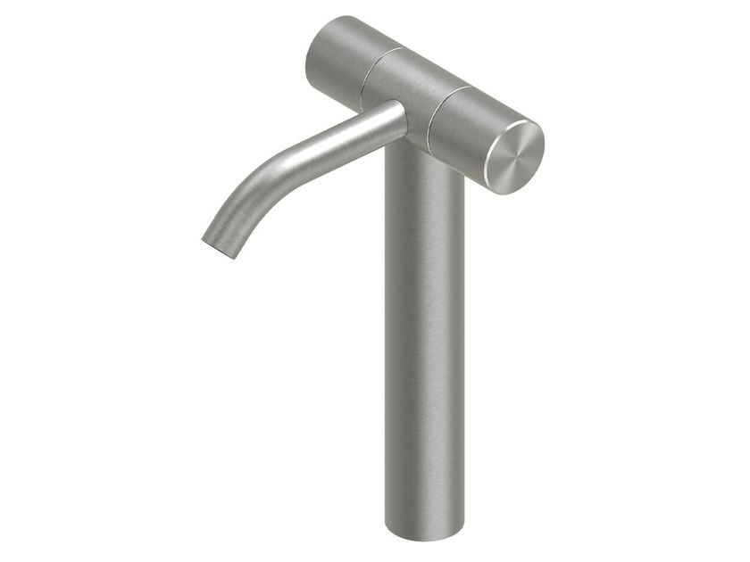 QuadroDesign
HUM 24 02V
1 hole countertop steel washbasin tap