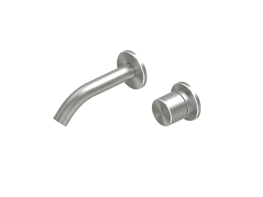 QuadroDesign
HUM 24 10T
Wall-mounted steel washbasin mixer