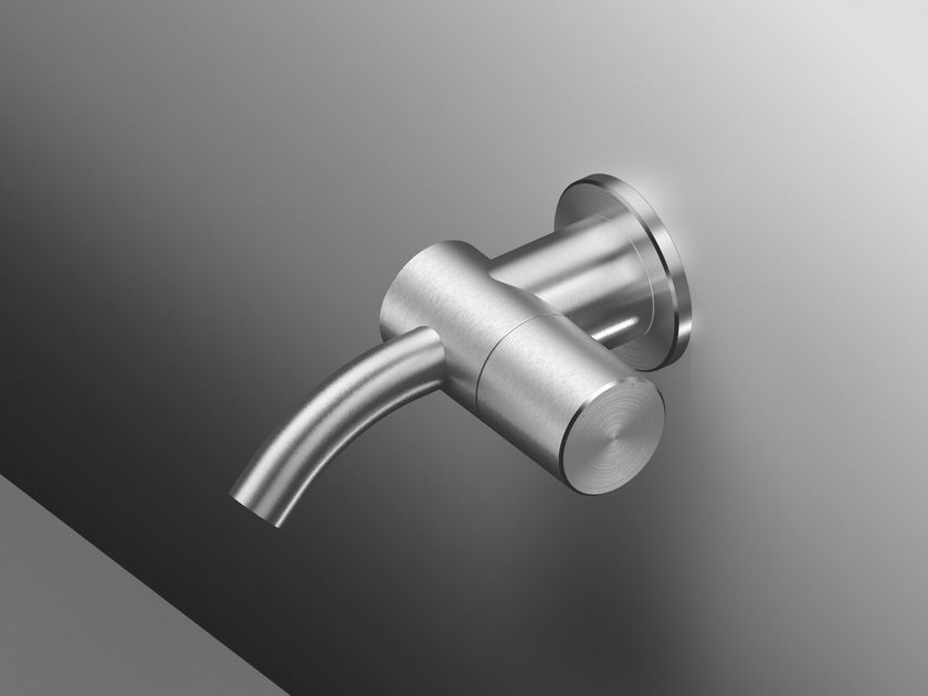 QuadroDesign HUM 24 20 Настенный гидропрогрессивный смеситель для раковины из стали