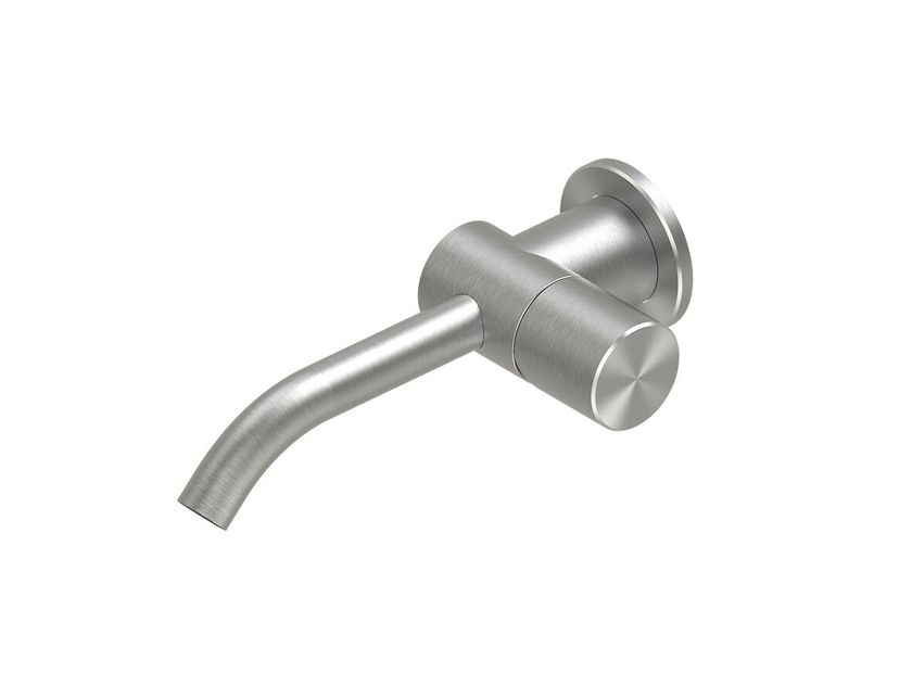 QuadroDesign
HUM 24 21T
Wall-mounted steel washbasin mixer