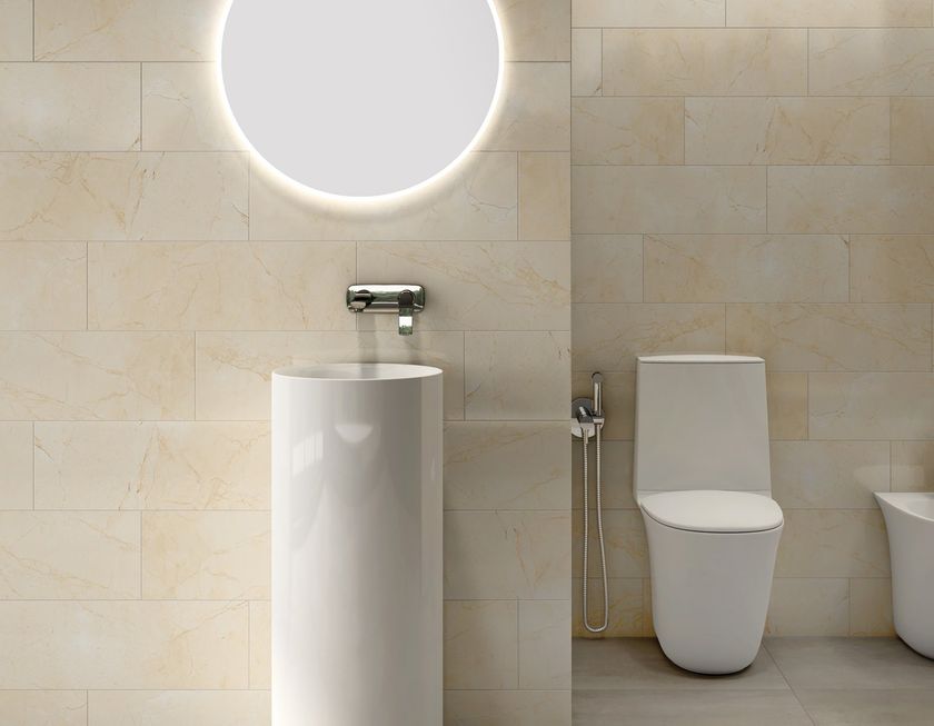 RAK Ceramics
CERAMIC TILES SANIT
Antibacterial wall tiles with marble effect
