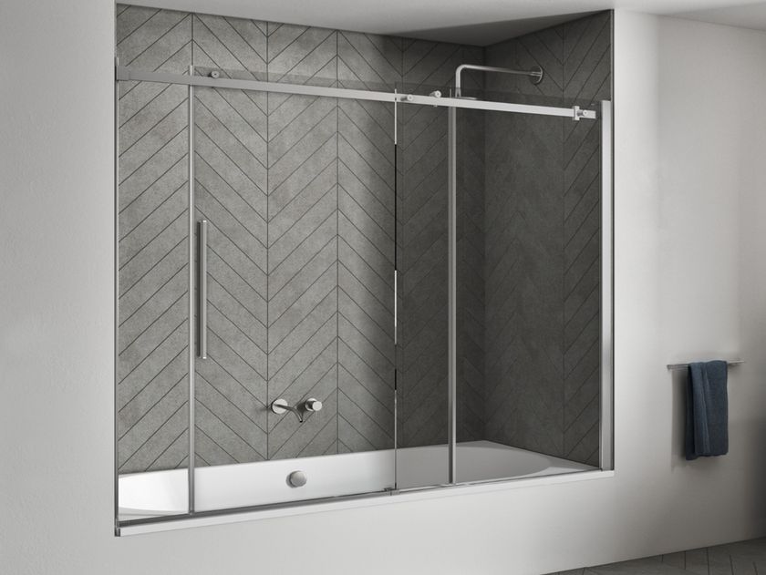 RELAX
AXIA SC1-V
Sliding crystal bathtub wall panel