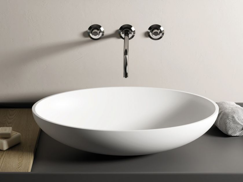 Relax Design
OVO
Countertop oval composite material washbasin