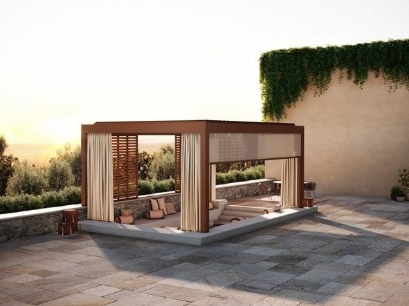RENSON
EARTH OASIS
Freestanding aluminium pergola