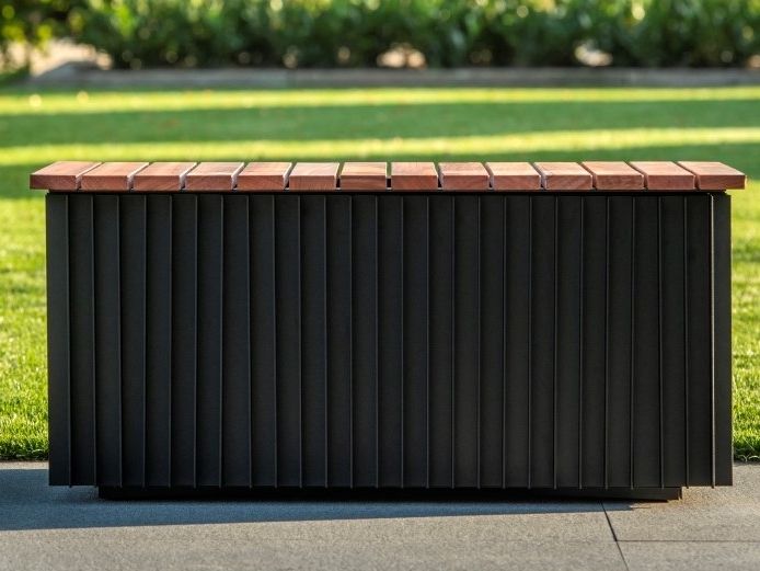 RENSON
LINARTE
Modular garden bench in wood and aluminum
