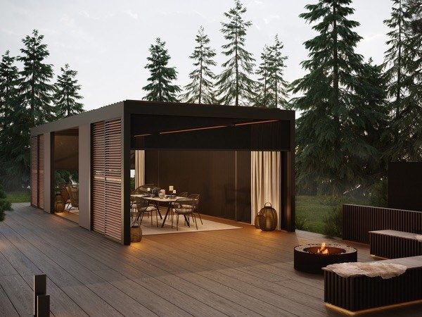 RENSON
SPIRITUAL HARMONY
Freestanding aluminium pergola