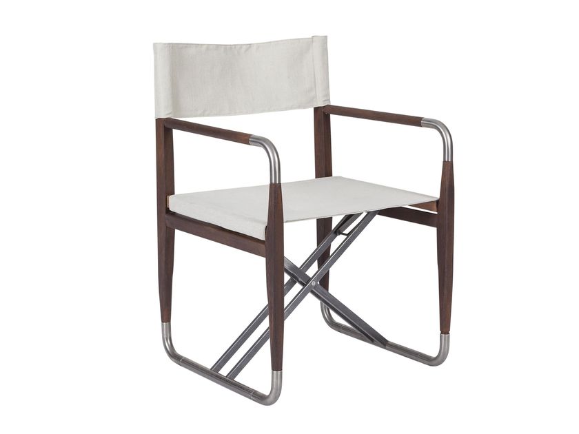 Rever
CIAK
Director folding fabric garden chair with armrests
