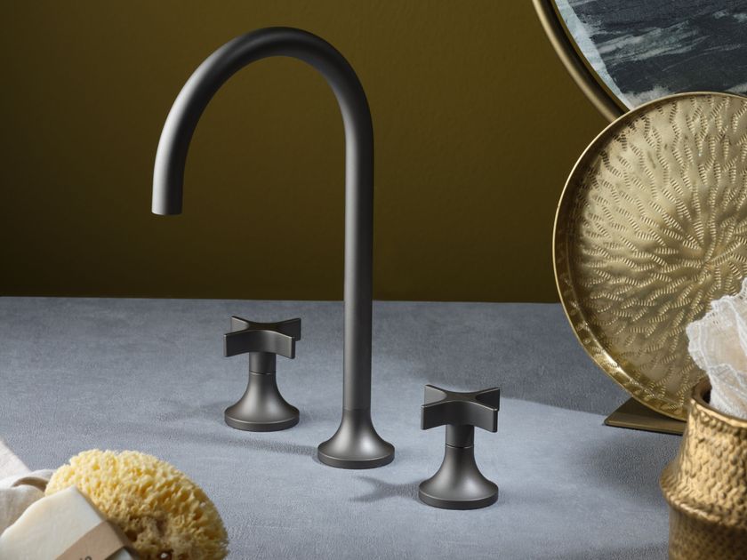 RITMONIO
DIAMETRO35 CROSS
3 hole countertop washbasin tap