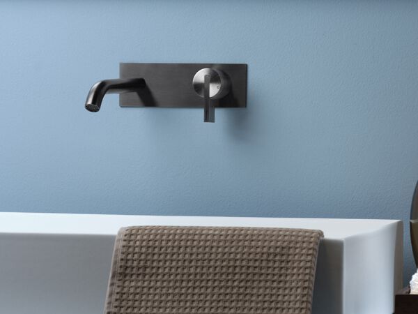 RITMONIO
DOT316 ROUND
Wall-mounted single handle stainless steel washbasin mixer