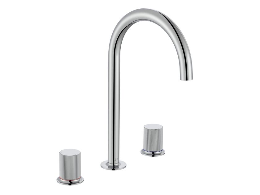 Roca
NU 5A3E3F..0
3 hole High countertop washbasin tap
