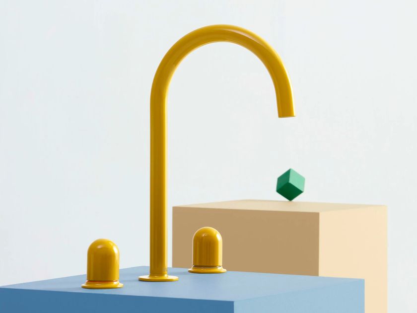 Roca
NU 5A3V3F..0
Countertop High 3 hole washbasin tap
