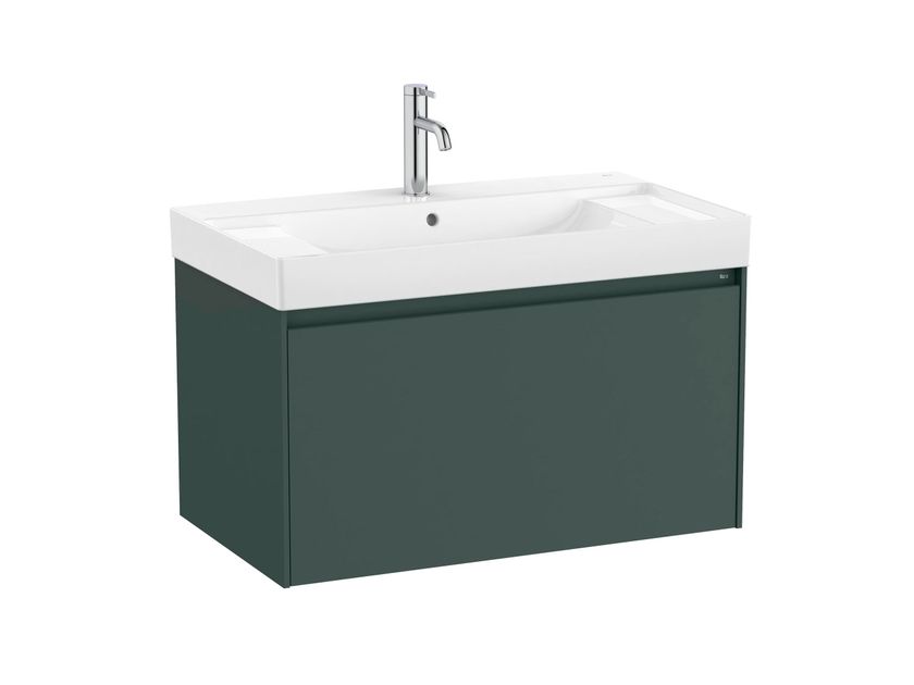 Roca
UNIK A85168 / A85171
Single wall-mounted vanity unit with integrated washbasin