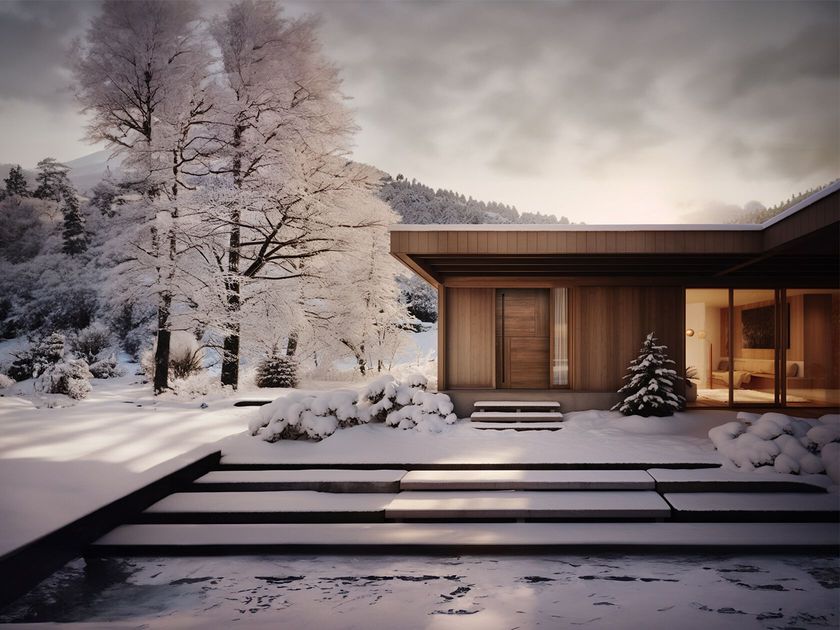 Roka
SIENA NOCE
Pivot door with a wood-like finish