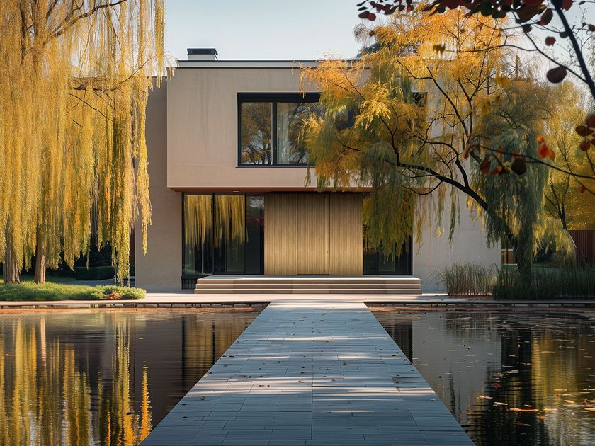 Roka
TERRA
Aluminium door with wood-colored slats