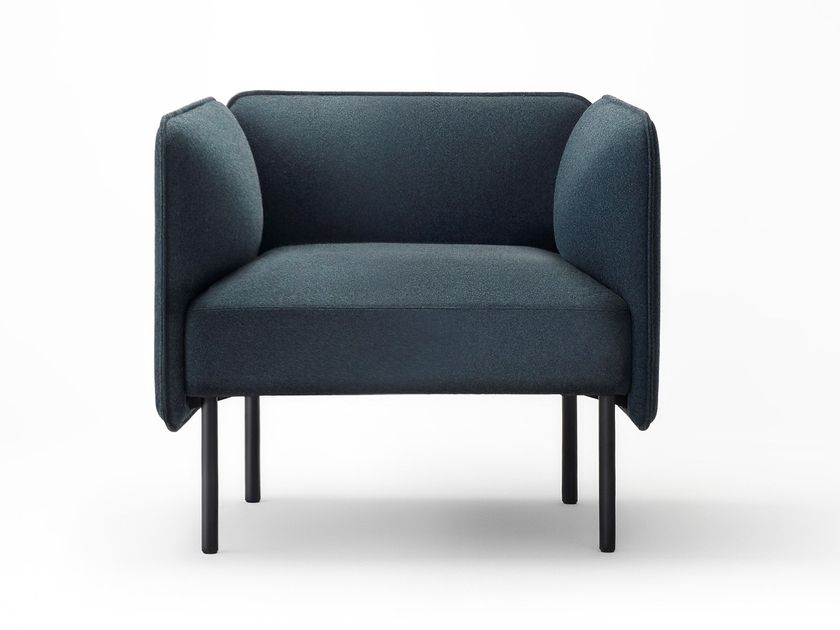 Ross Gardam
ADAPT
Fabric armchair with armrests