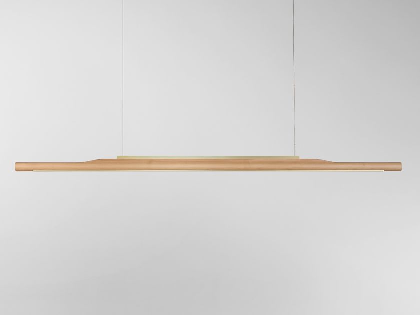 Ross Gardam
ARBOUR
LED aluminium and wood pendant lamp