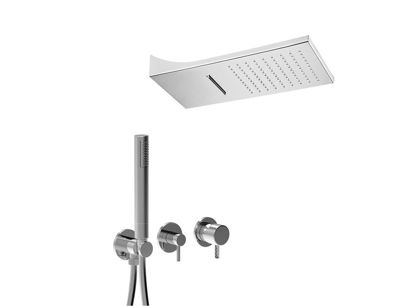 Rubinetteria Giulini
MY FUTURE DELUXE - 5994D
Recessed shower mixer with overhead shower