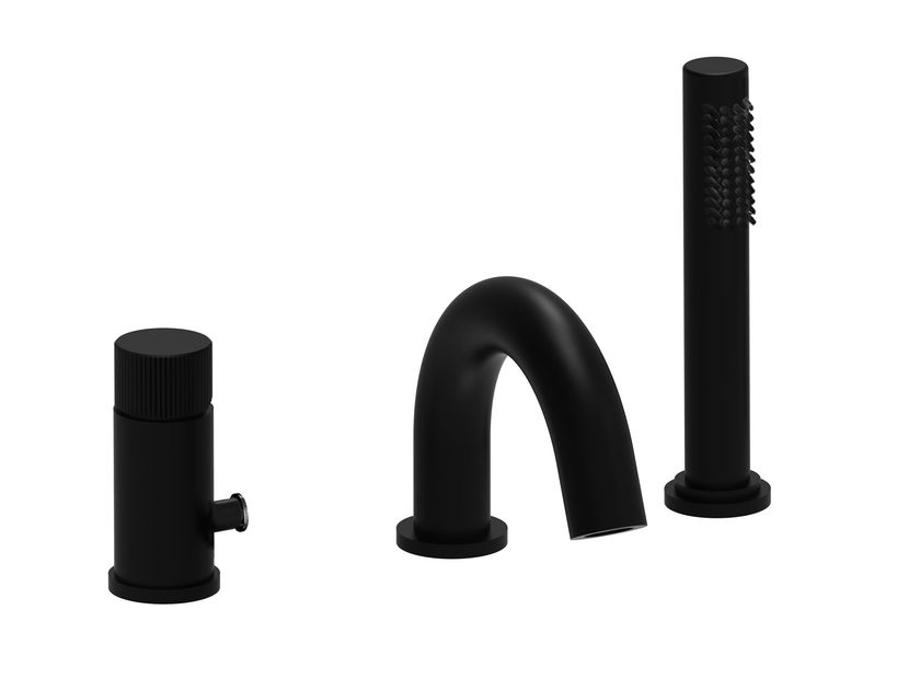RUBINETTERIA PAFFONI
JO
Deck mounted 3 hole bathtub tap with hand shower