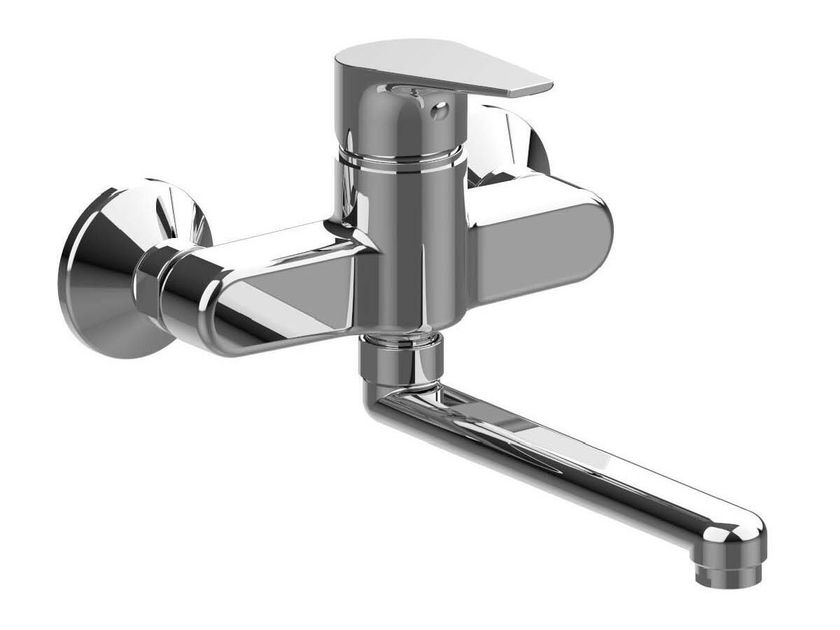 Rubinetterie Frattini
BRIOTRE
Wall-mounted single handle kitchen mixer tap