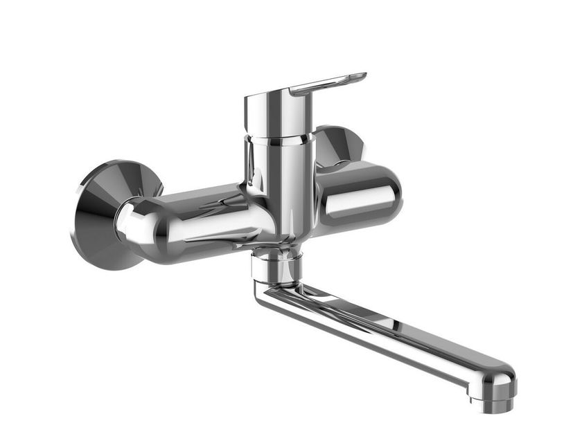 Rubinetterie Frattini
CALEO
Wall-mounted kitchen mixer tap with swivel spout