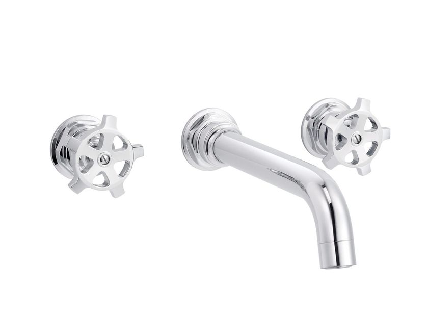 RVB
FLAMANT FACTORY
3 hole wall-mounted washbasin mixer without waste
