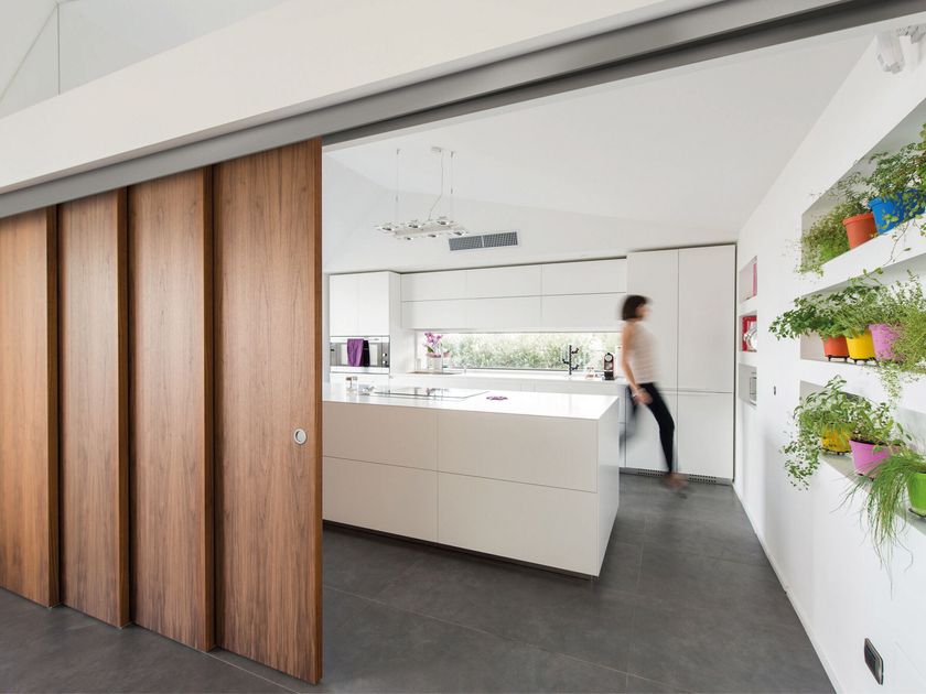 Saheco
MULTIPLO TIMBER
System for telescopic and synchronized doors