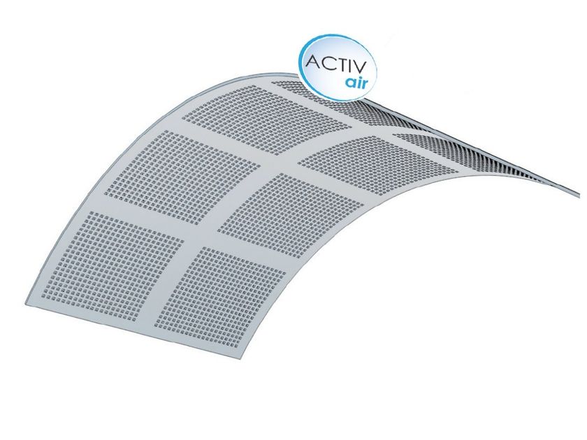 Saint-Gobain - Gyproc GYPTONE® BIG CURVE QUATTRO 41 - Потолочные панели