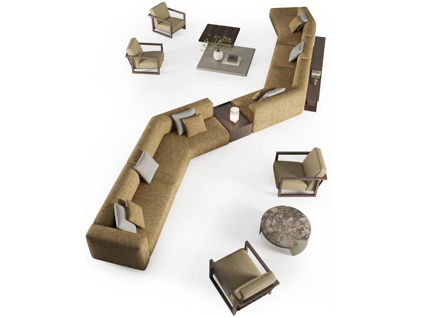 Saloni
CUBIC
Modular fabric sofa